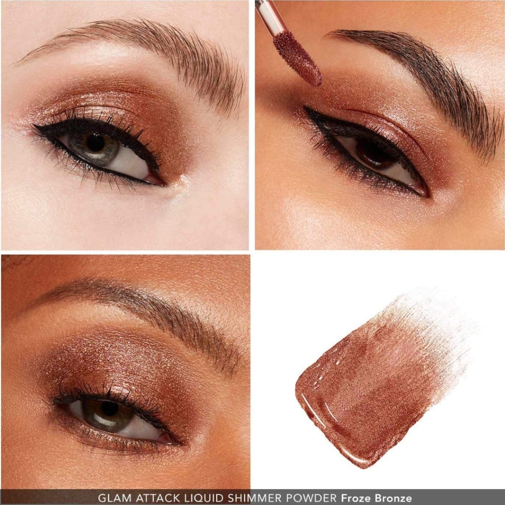 Frozé Bronze SHIMMER - HAUS LABS Lady Gaga: Glam Attack Liquid Eyeshadow NWT